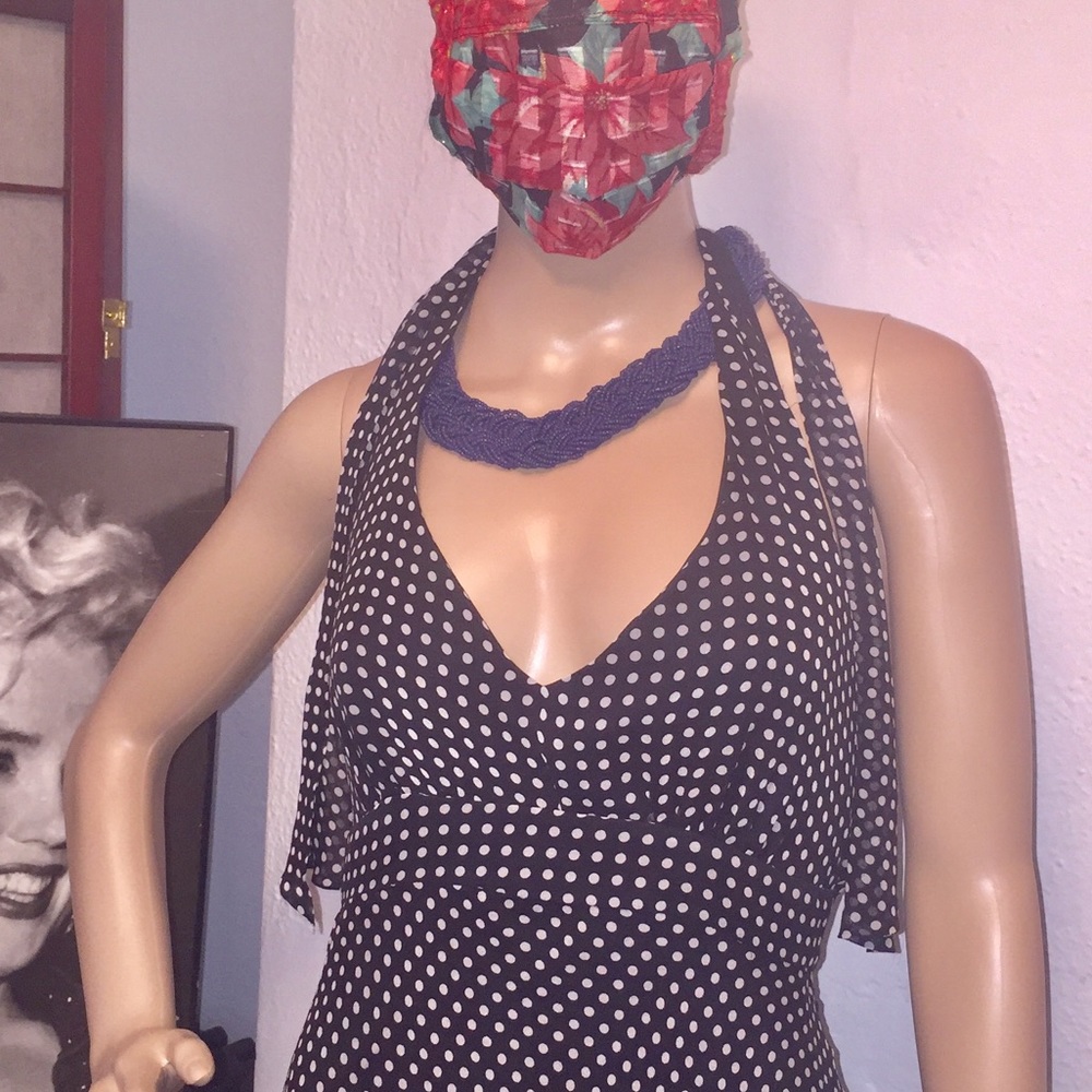 Polka dot white and black size 4 - Picture 2 of 10